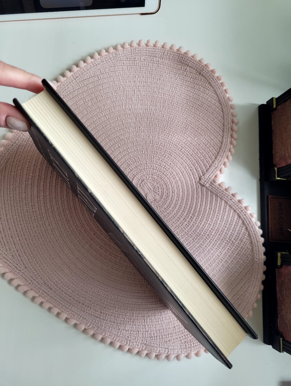 Alice Feeney — His & Hers (Black with Red Accent) Hardcover Book - Picture 10 of 11